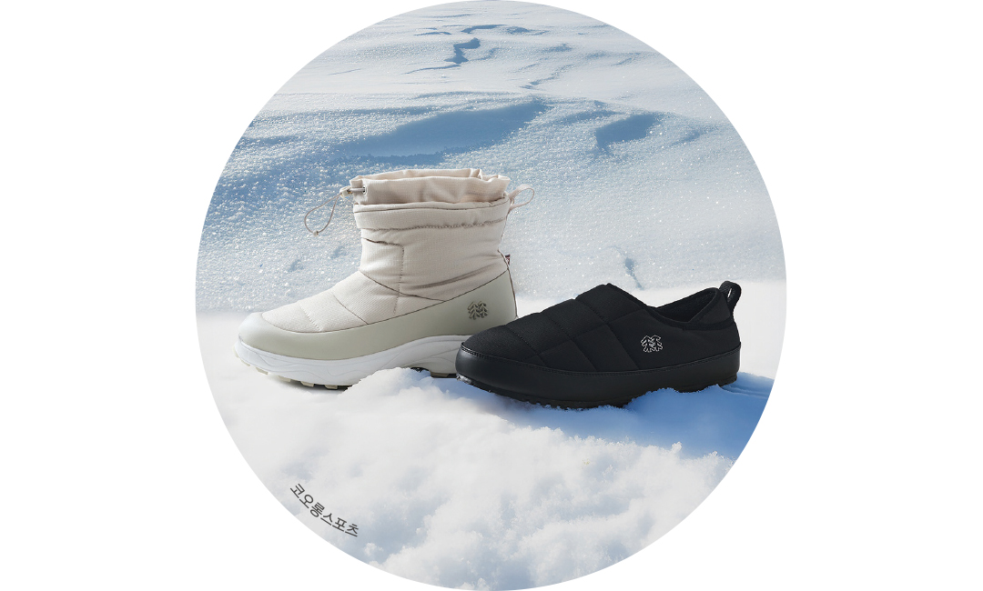 코오롱스포츠 등 패딩부츠 대세 속 방한슈즈 한판 대전 1076-Image